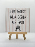 Tegeltje wijn