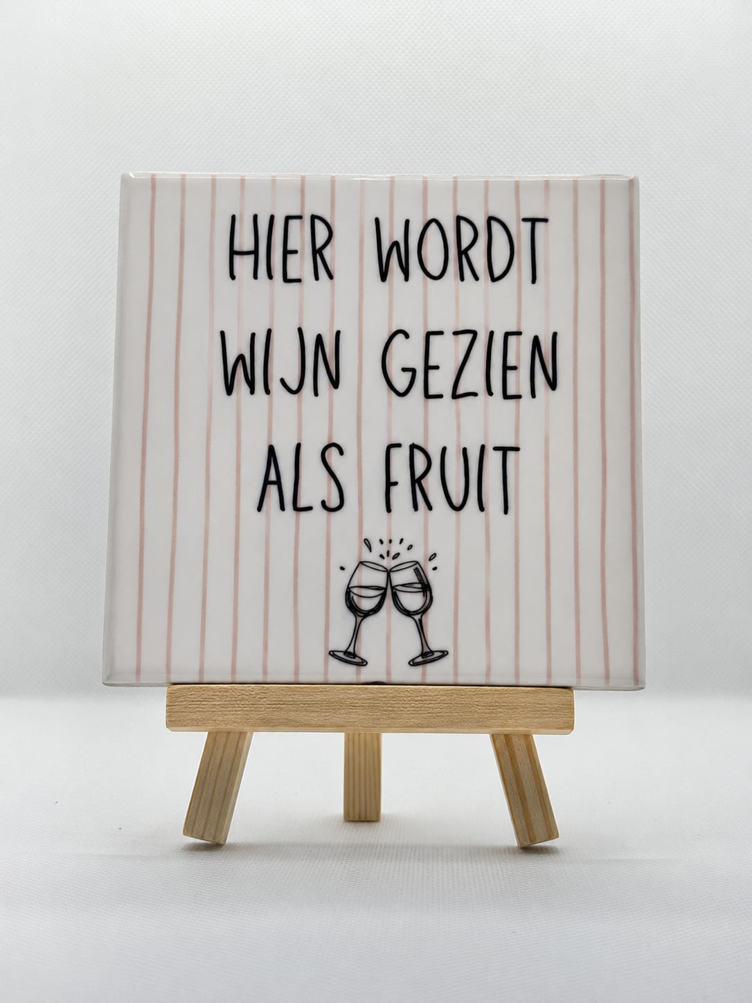 Tegeltje wijn