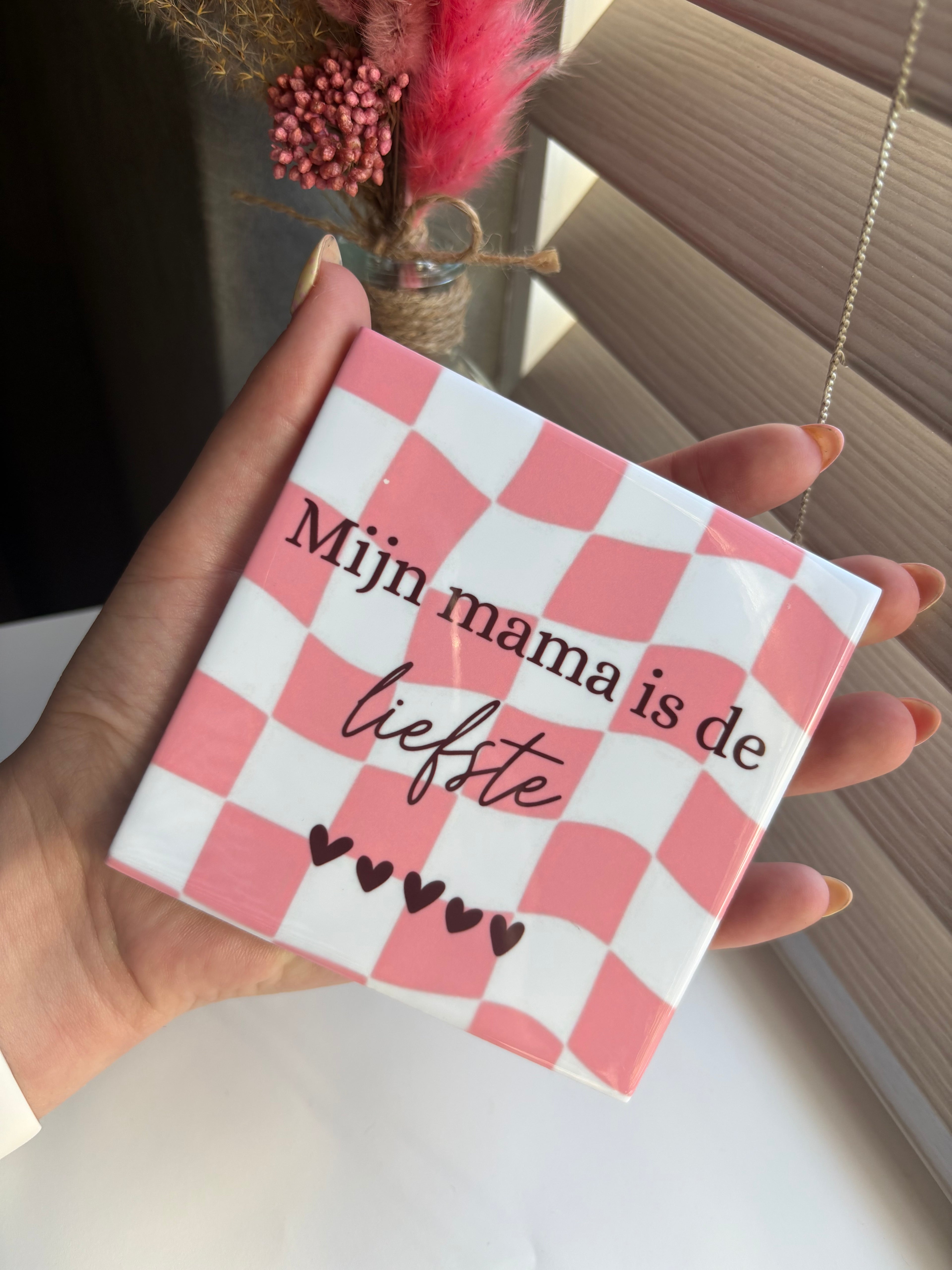 Tegeltje mijn mama is de liefste