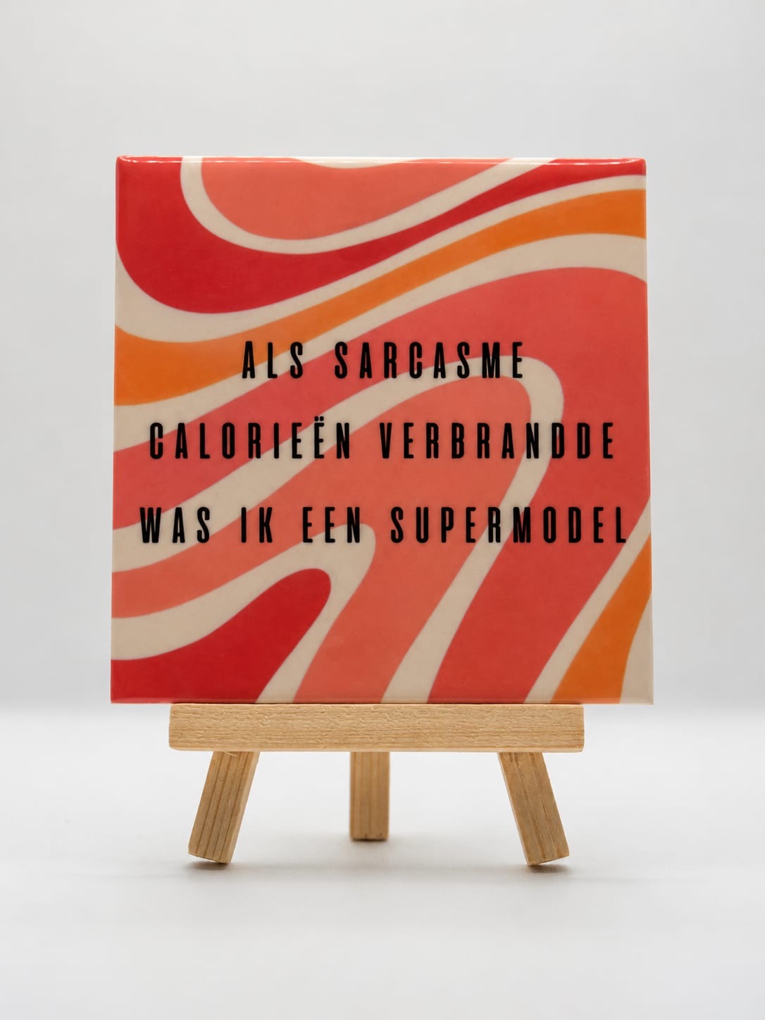 Tegeltje sarcasme