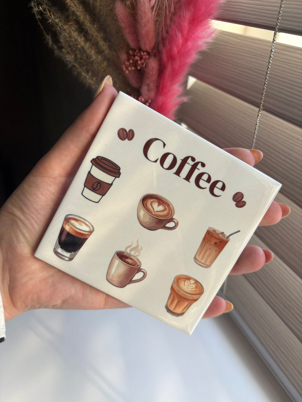 Tegeltje coffee