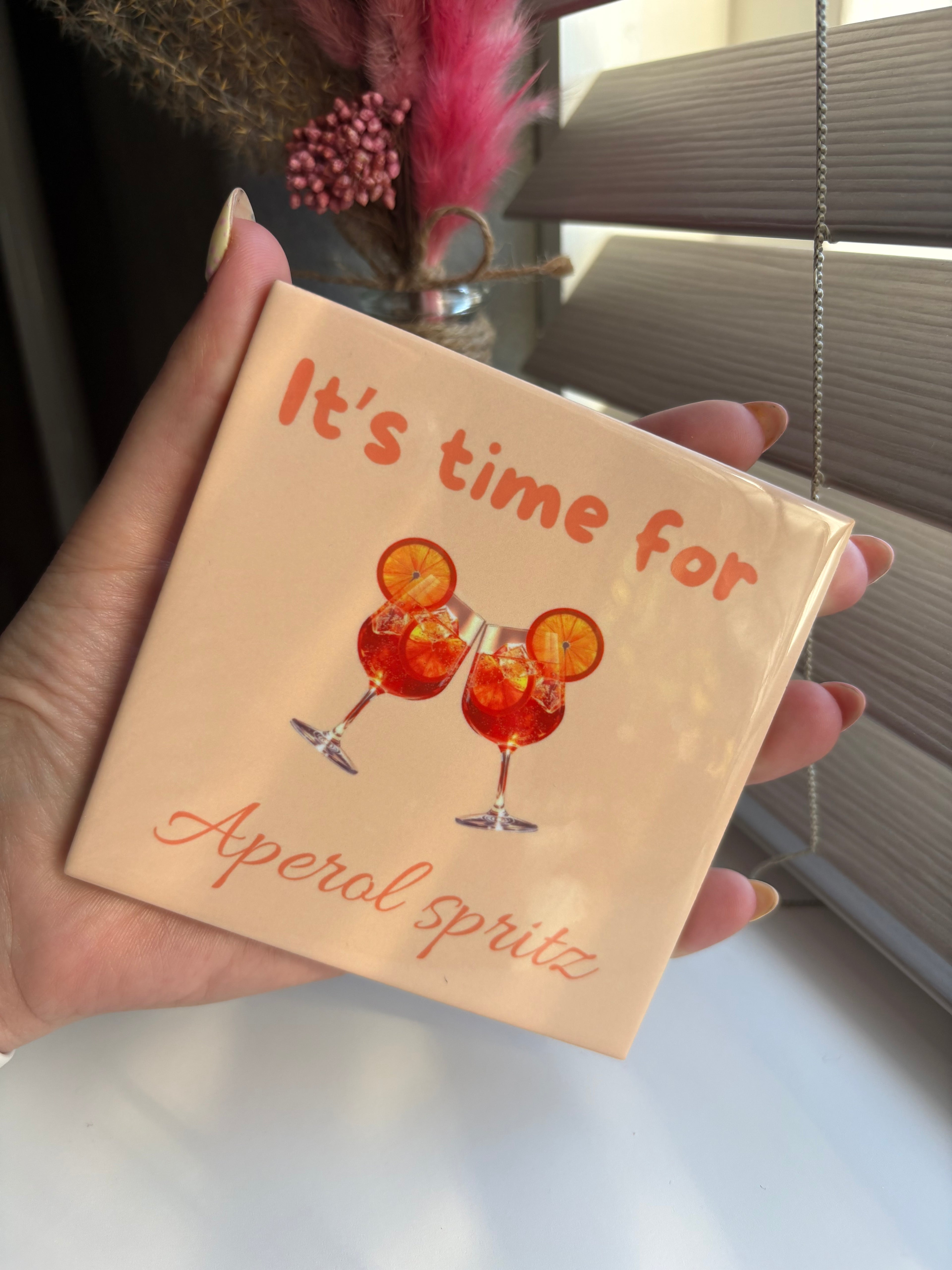Tegeltje it's time for aperol spritz
