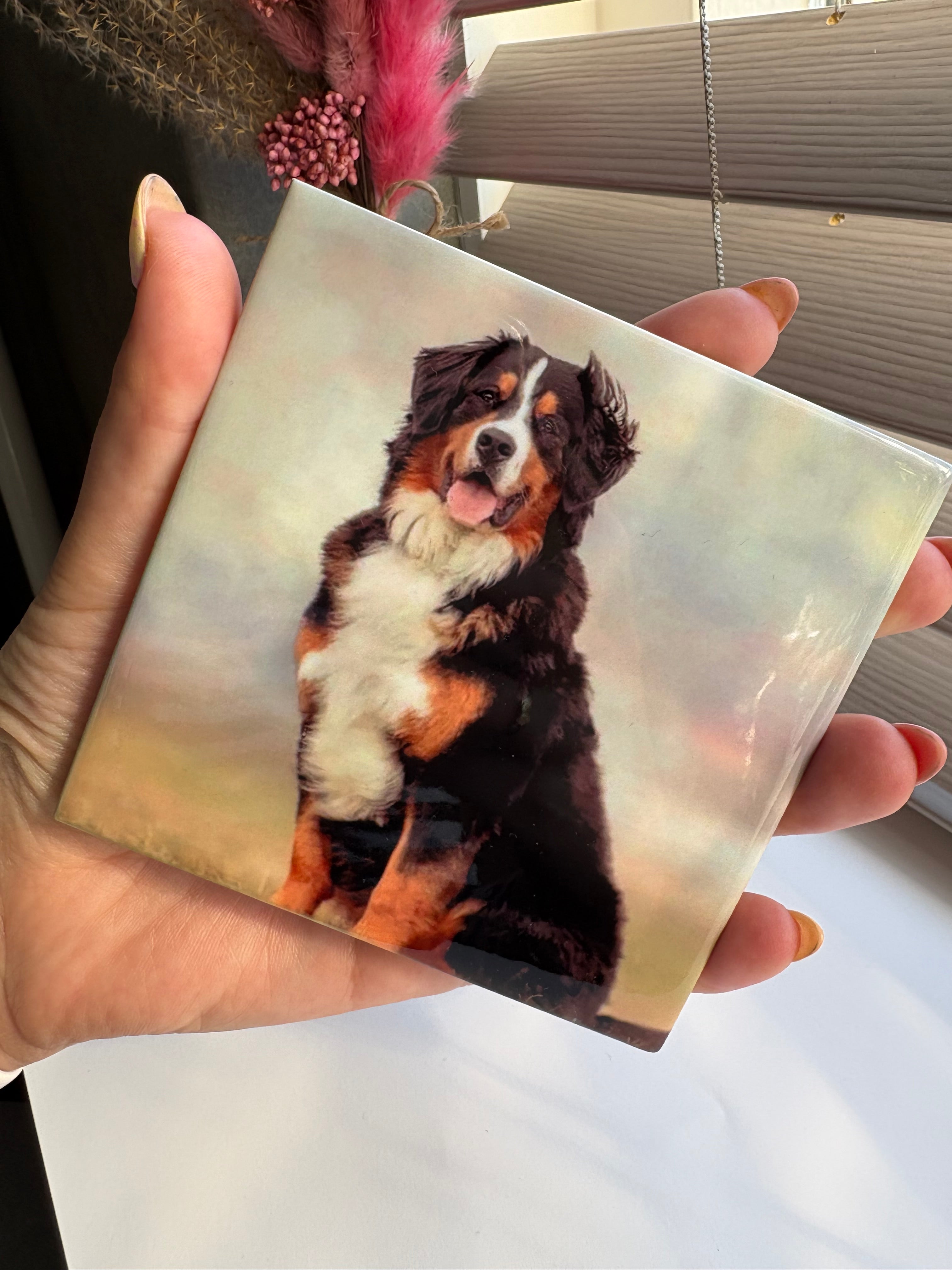 Foto tegeltje 10,8x10,8 cm