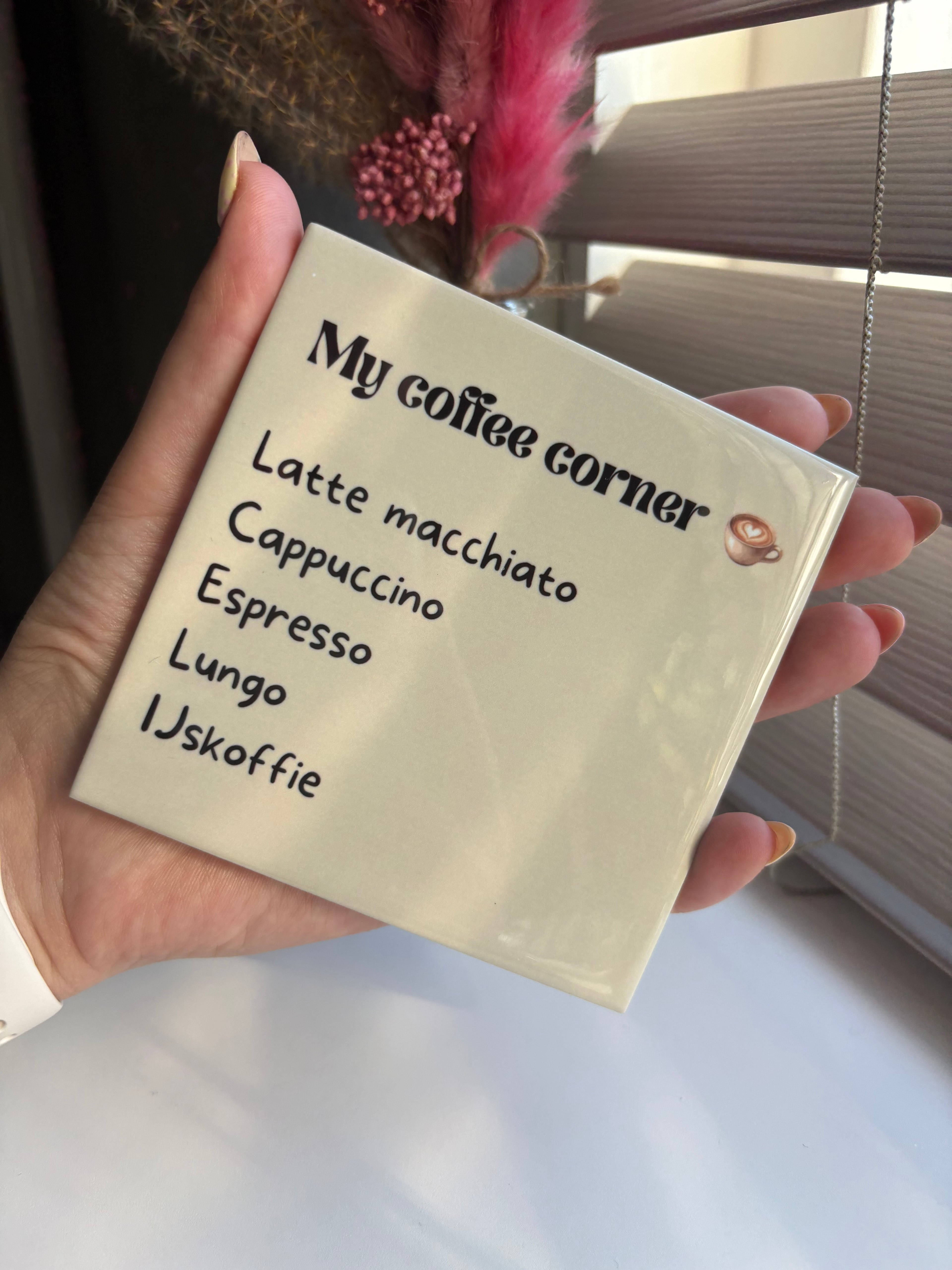 Tegeltje my coffee corner