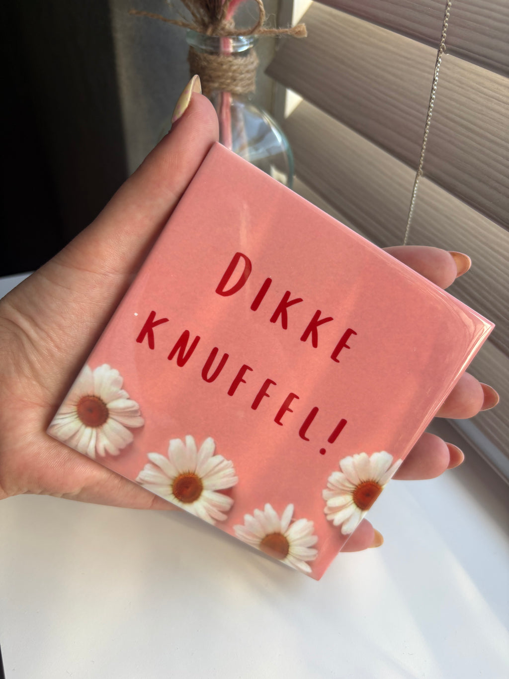 Tegeltje dikke knuffel!