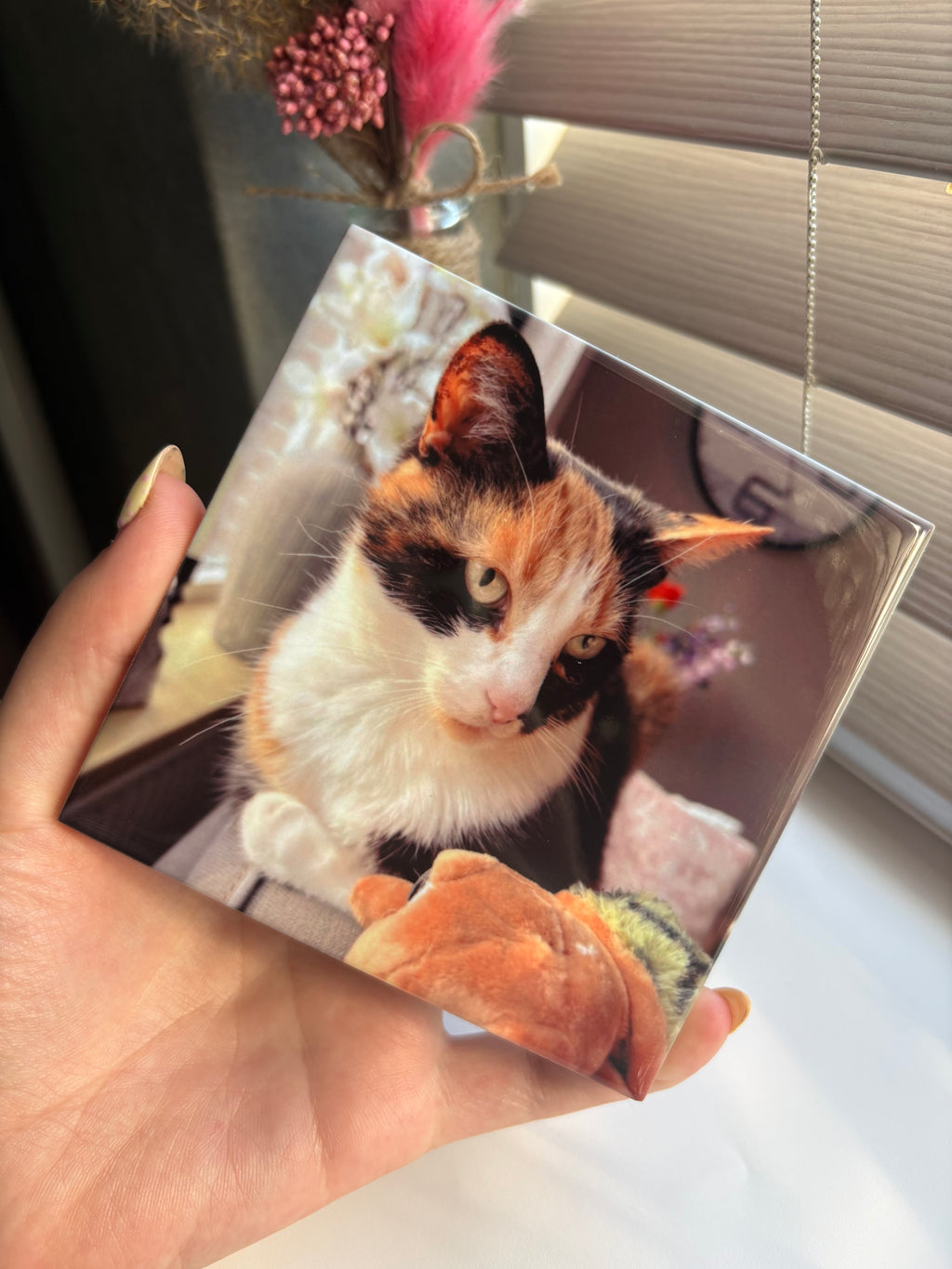 Foto tegeltje 10,8x10,8 cm