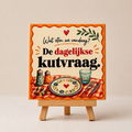 Tegeltje wat eten we vandaag?