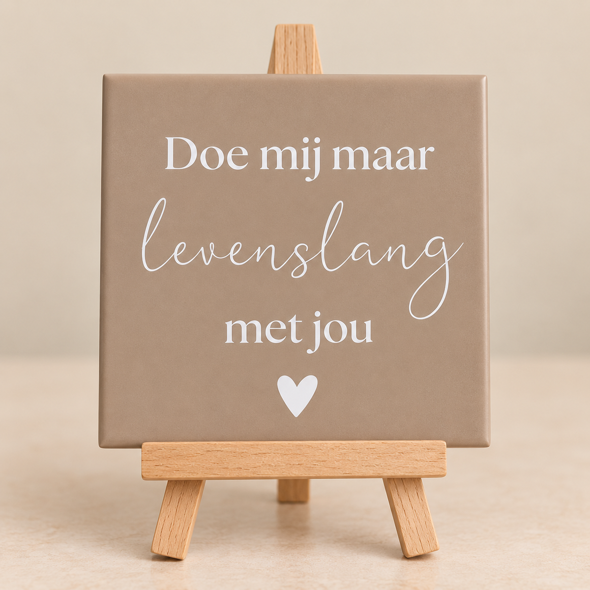 Tegeltje doe mij maar levenslang met jou