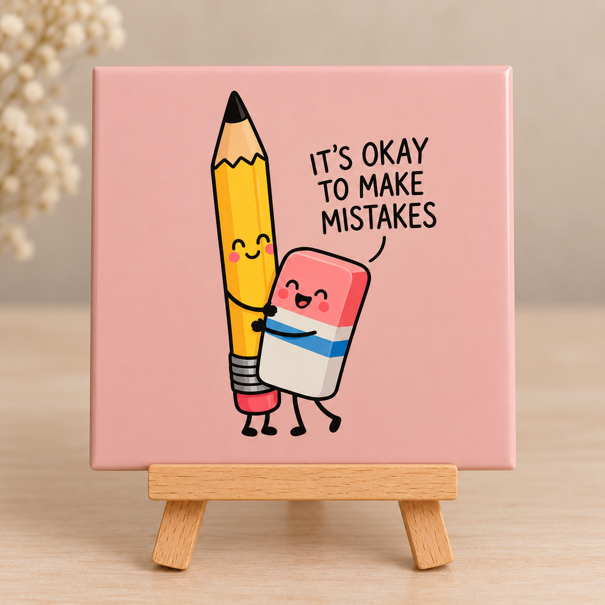 Tegeltje it’s okay to make mistakes