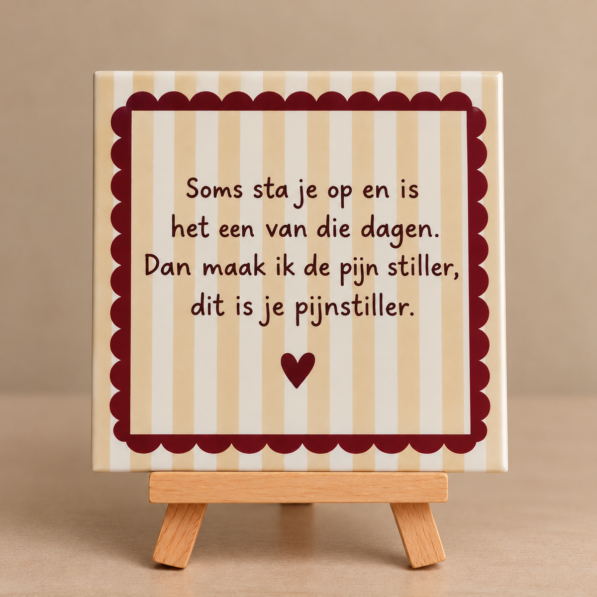 Tegeltje pijnstiller
