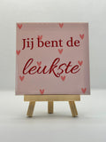 Tegeltje jij bent de leukste