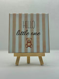 Tegeltje hello little one