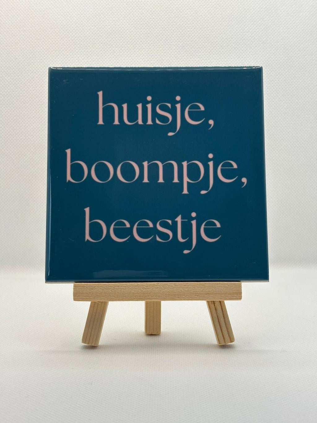 Tegeltje huisje, boompje, beestje