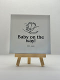 Tegeltje baby on the way!