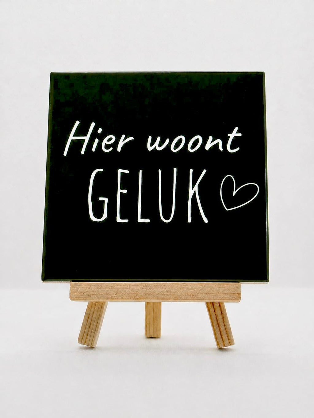 Tegeltje hier woont geluk