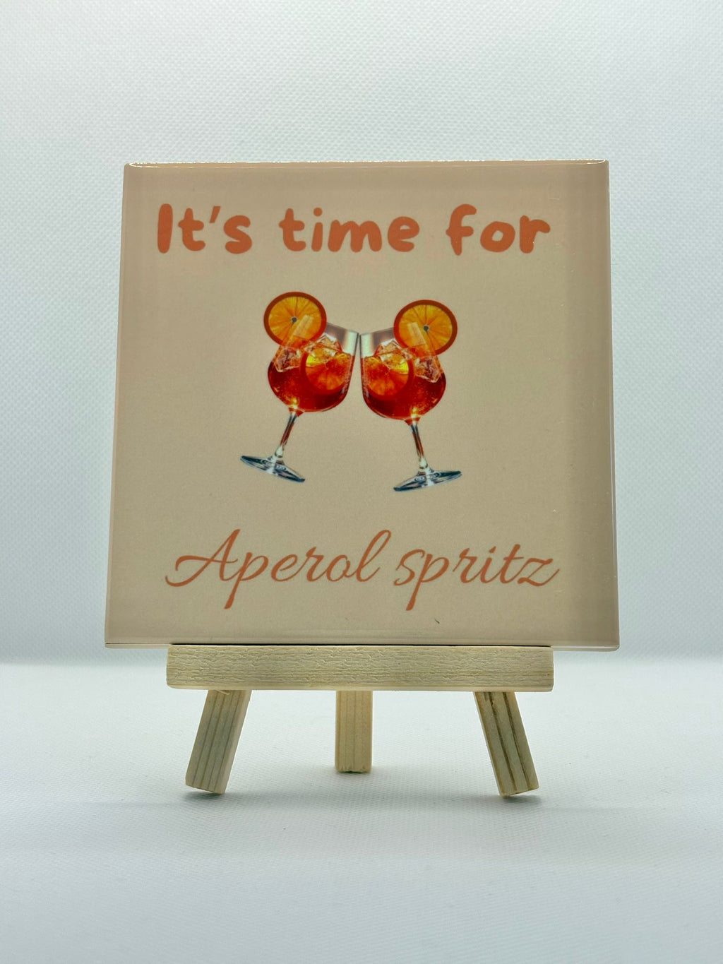 Tegeltje it's time for aperol spritz