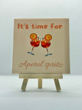 Tegeltje it's time for aperol spritz