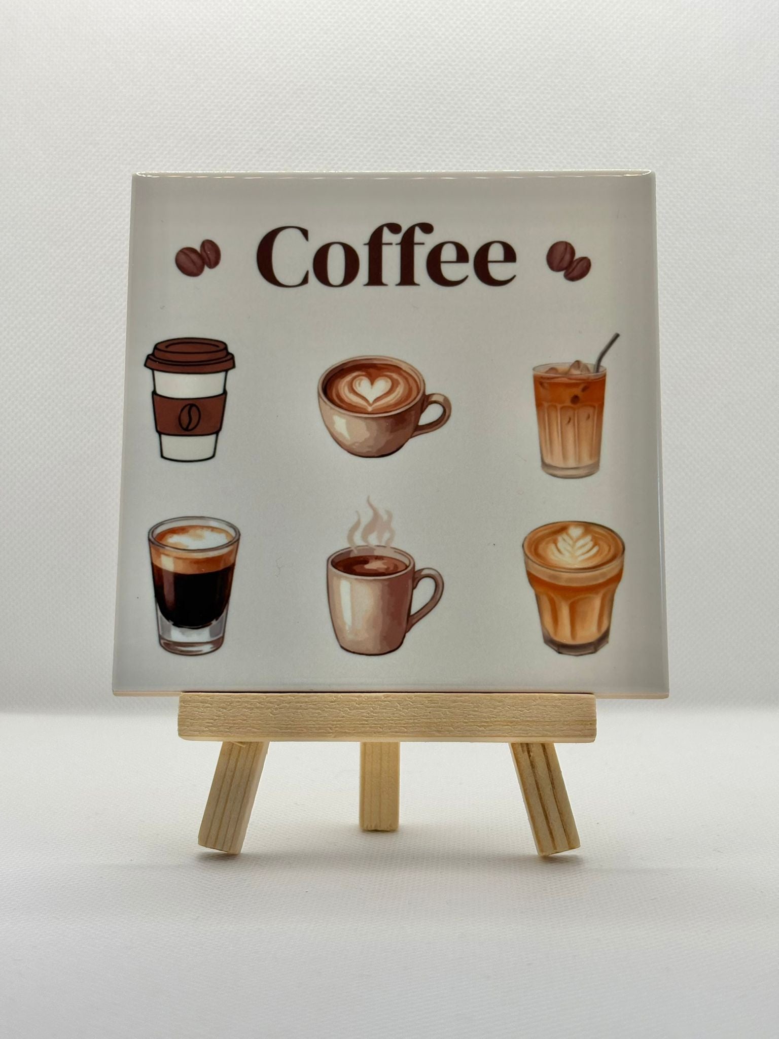Tegeltje coffee