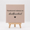 Tegeltje tienduizend redenen tot dankbaarheid