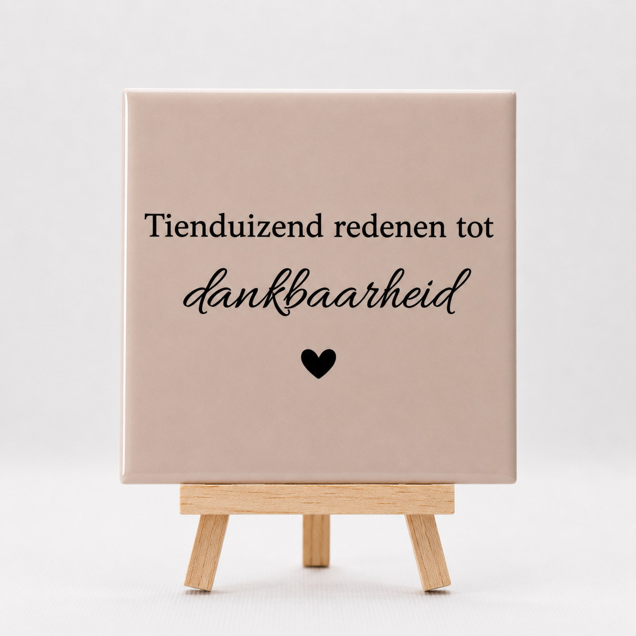Tegeltje tienduizend redenen tot dankbaarheid
