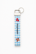 Sleutelhanger zorgtopper blauw