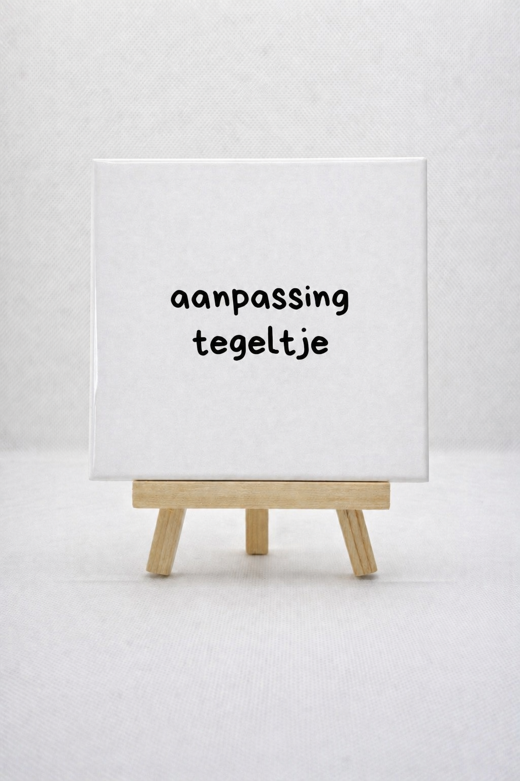 Aanpassing tegeltje 10,8x10,8 cm